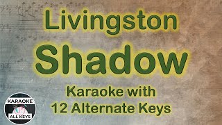 Livingston - Shadow Karaoke Instrumental Lower Higher Male & Original Key