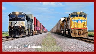 Union Pacific acquires Norfolk Southern for $85 billion, transforming into a railroad titan