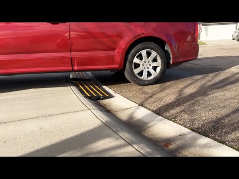Rubber Car Curb Ramps