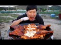 치밥엔 역시 BBQ 자메이카 치킨! 치킨마요덮밥에 통다리 먹방! (Fried Rice with BBQ Jamaica chicken) 요리&먹방! Mukbang eating show