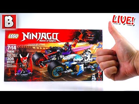 LIVE: LEGO Ninjago 70639 Street Race of Snake Jaguar!  | BrickVault Stream - LIVE: LEGO Ninjago 70639 Street Race of Snake Jaguar!  | BrickVault Stream