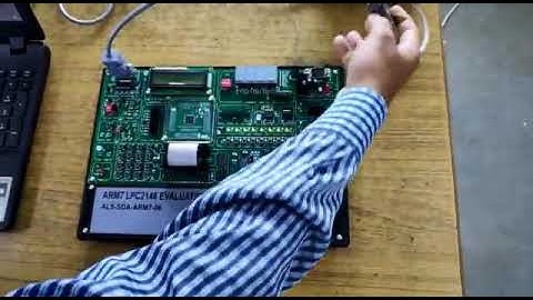 7 Segment Display, Microcontroller and Embedded Systems Lab 4th sem,CSE,KIT, Tiptur.