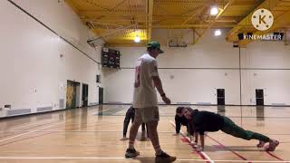 Group Fitness Assignment 2 - Push Up Progression and Regression