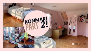 KonMari Method PART 2 | INSANE KOMONO DECLUTTER