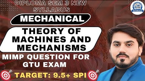 TOM MIMP QUESTION FOR GTU EXAM || ALL UNIT || DIPLOMA SEM 3 MECHANICAL || NEW SYLLABUS  #gtu#gtuexam
