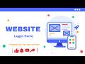 Create a Modern Login Form with HTML & CSS (Step-by-Step)