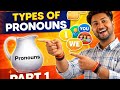 Types of Pronouns Part 1 🧠✨ | Learn I, You, We in 5 Min ⚡🔥 by A.k Gupta