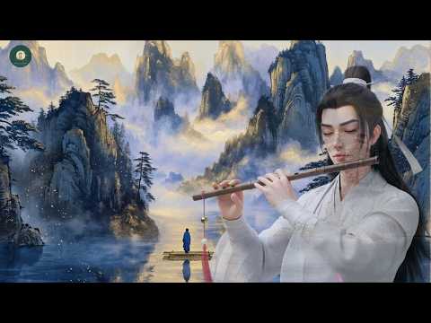 Chinese Zen music: Bamboo flute, Erhu & Guheng | Relaxing Chinese Music @MoonlitMelodies-68s