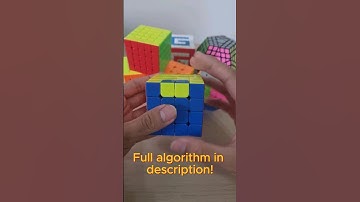 How to Solve 4x4 OLL Parity | Tutorial  #rubikscube #cubing