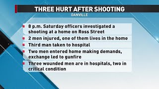 Three Injured in Danville Shooting