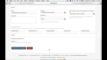 CRM Training Video - Creating an Email Drip Campaign