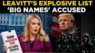US NEWS LIVE: Karoline Leavitt Drops EXPLOSIVE List of 'Big Names' Accused of Fueling Trump Shooting