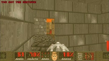 DOOM - No End In Sight (E4M4 - Wartorn Precinct): Ultra iolence 100% (PS5 Gameplay)