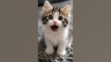Thumbnail of Small cute cat is happy and singing APT song 🥰🥰🥰