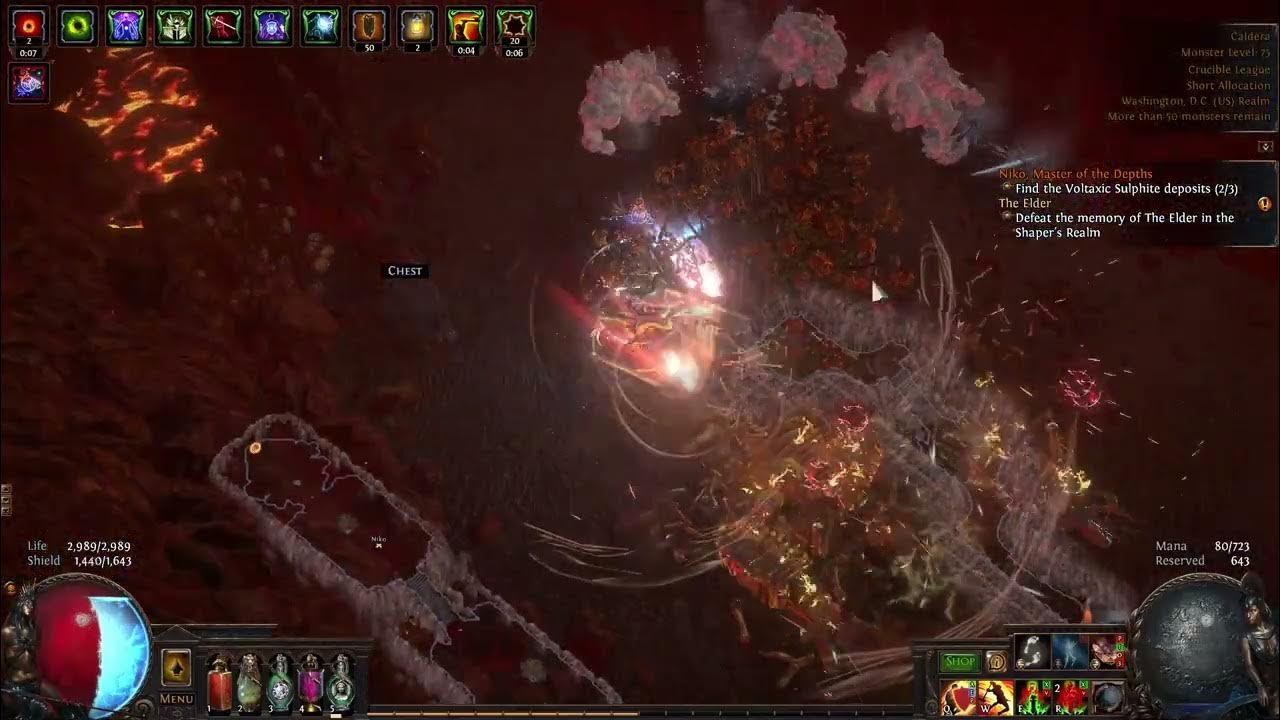 Path of Exile Shield Crush/charge YouTube