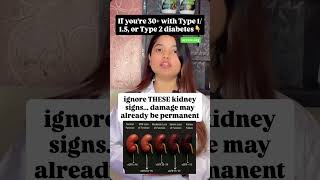 Early Kidney Damage Signs in Diabetes(Type 1,1.5&Type 2)|7 WarningSymptomsYouMustNever IgnoreAfter30