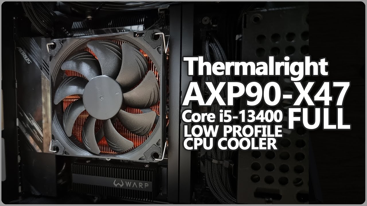 Thermalright AXP90 X47 FULL | i5-13400 Test - YouTube