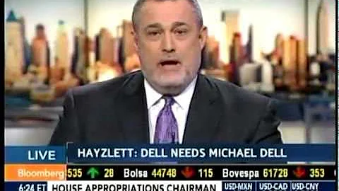 Jeffrey Hayzlett on Bloomberg West - Dell
