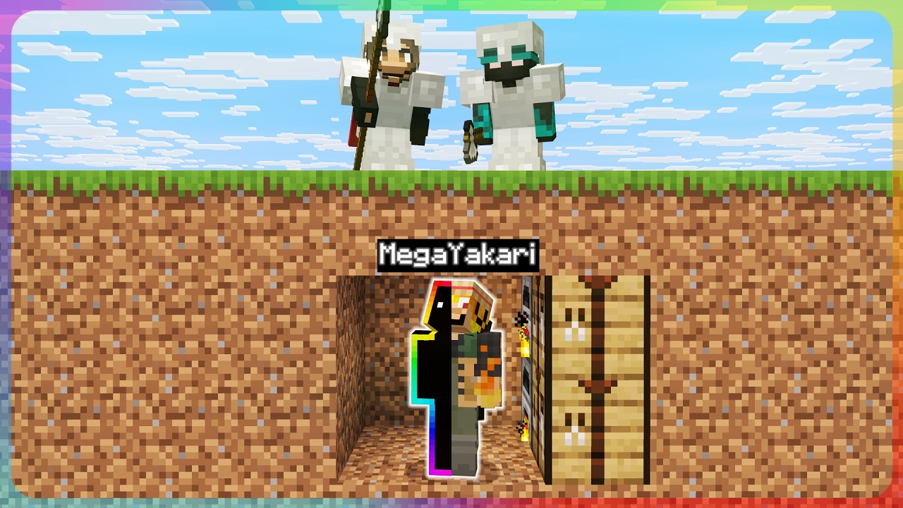 Minecraft Střídací Manhunt s Yakarim