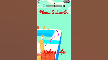 CUBE SURFER! 🚶‍♂🌈🥪 Gameplay All Levels Walkthrough Android, iOS New Game Update Max Level #shorts
