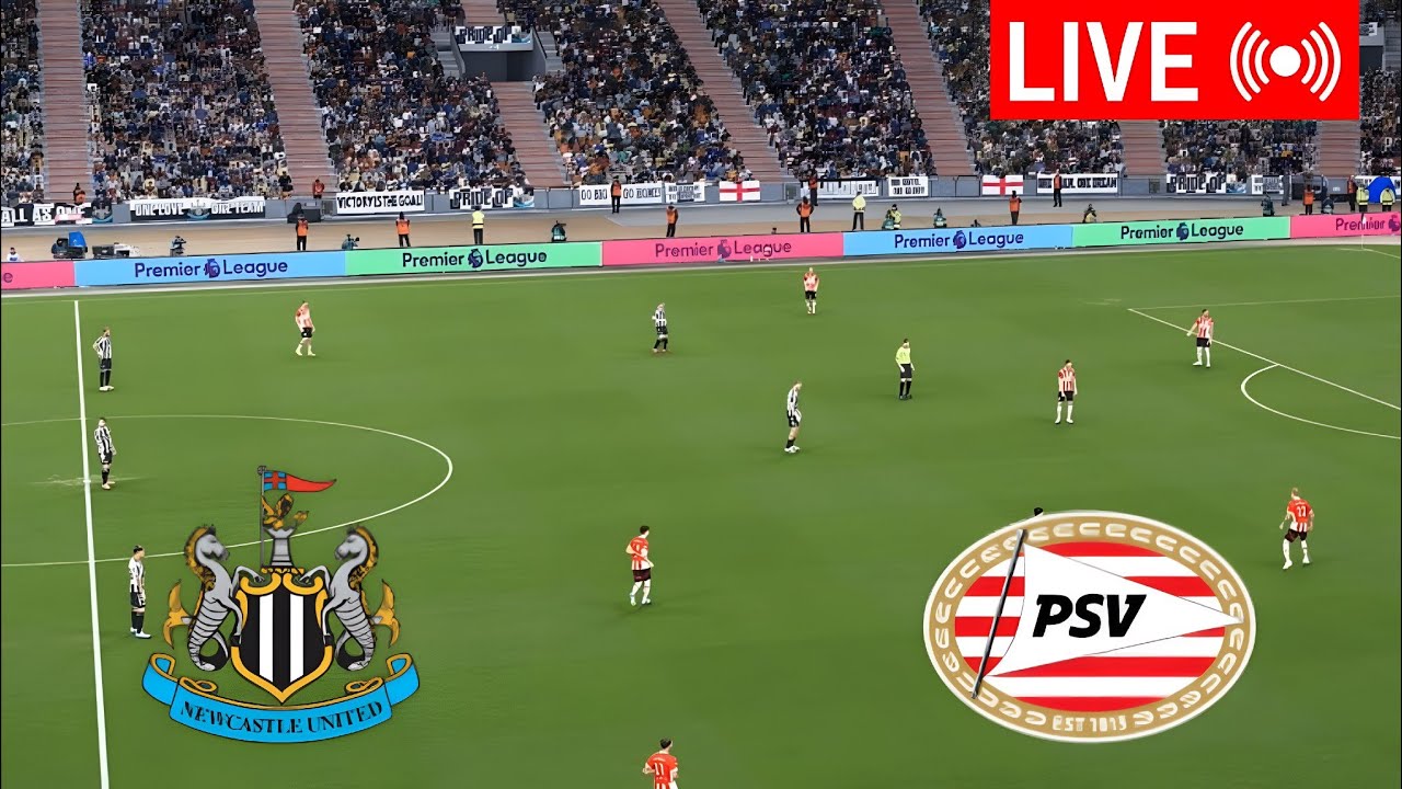 Newcastle vs PSV UEFA Champions League 2026 Full Match – Video eFootball Simulation