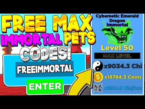 ALL 20 SECRET 2020 PET CODES IN NINJA LEGENDS!! *FREE MAX PETS!* Roblox 