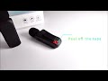 Sumvov 2Pcs Wireless Lavalier Microphone Clip On Mic with Charging Case