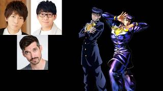 Anime Voice Comparison- Josuke Higashikata (JoJo's Bizarre Adventure)
