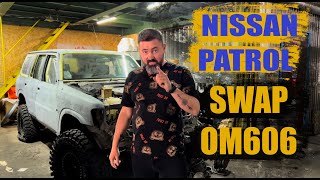 Nissan Patrol Y61 vs Swap OM606!