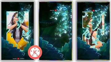 How To Make Lighting Effects WhatsApp Status | New Glitch Effect Status | Kinemaster Editing