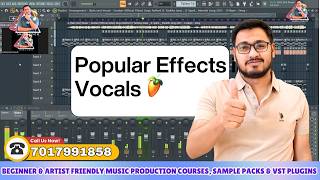 Most Popular Effects Used in Vocal Processing || Mix-Mastering Effects || Learn Music Production