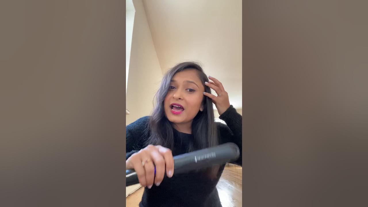 Drybar brush crush mini heated straightening brush VS Flat iron YouTube