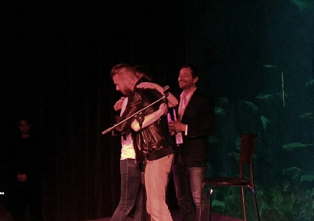 Câlin de M Pokora - rêve réalisé ❤️