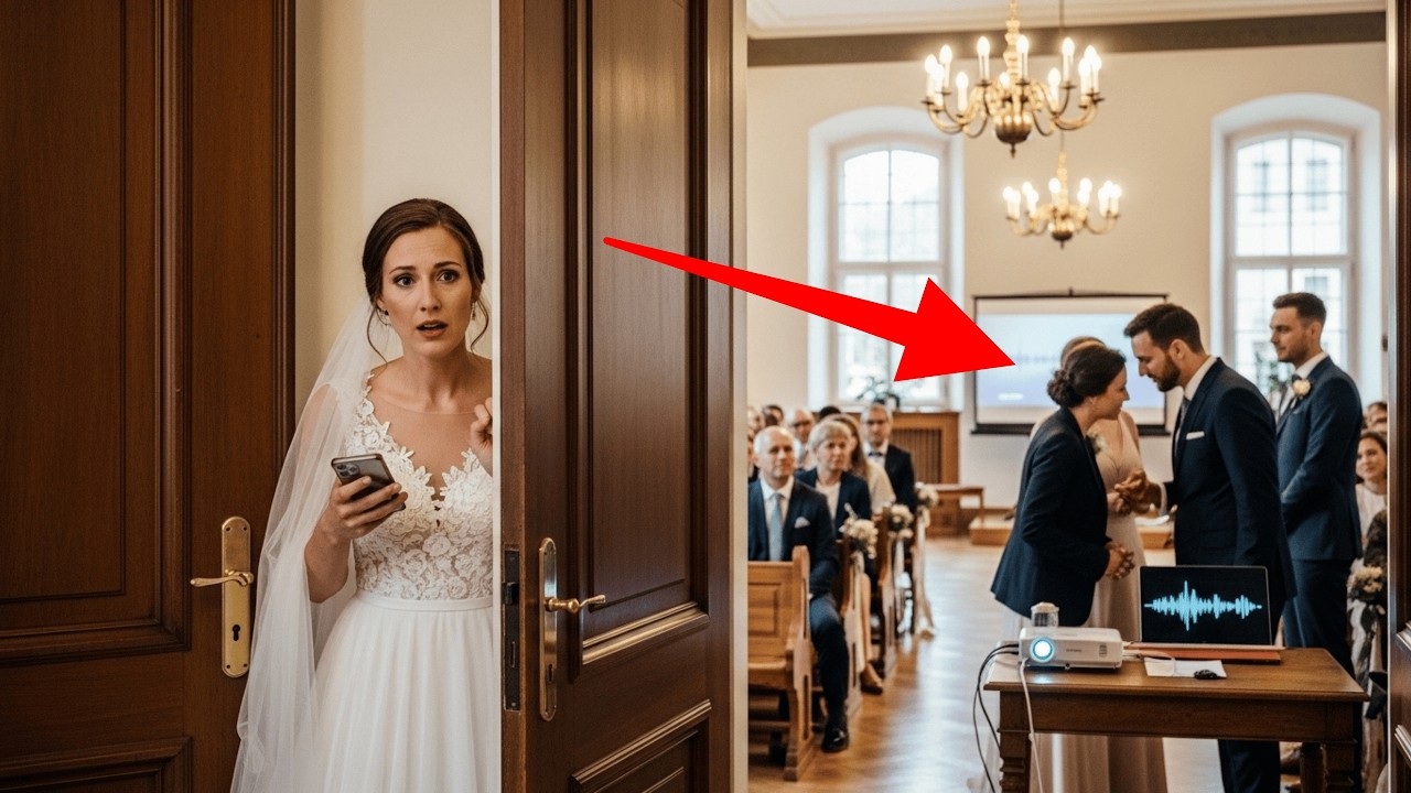 Vor der Trauung hörte die Braut sein Geständnis – ihre Rache schockierte alle
