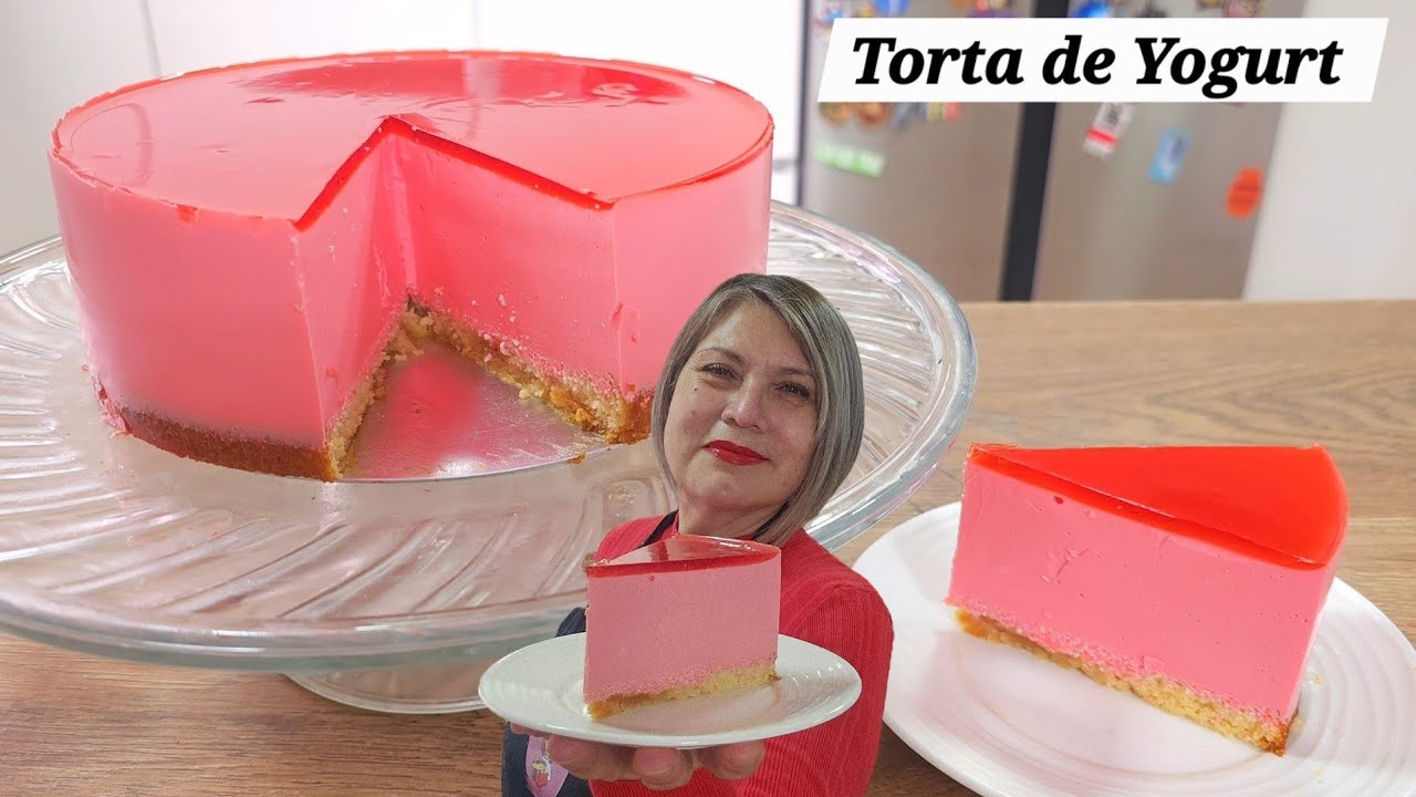 TORTA DE YOGURT PERFECTA CON TODOS LOS TIPS PARA PREPARAR EN CASA 