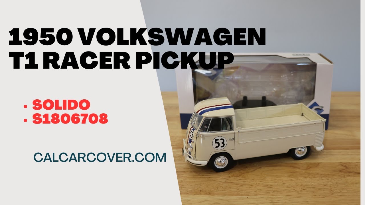 CARARAMA 1/43 VOLKSWAGEN T1 Pickup #53 Herbie Diecast Scale Model Car EUR 42,33 - FR