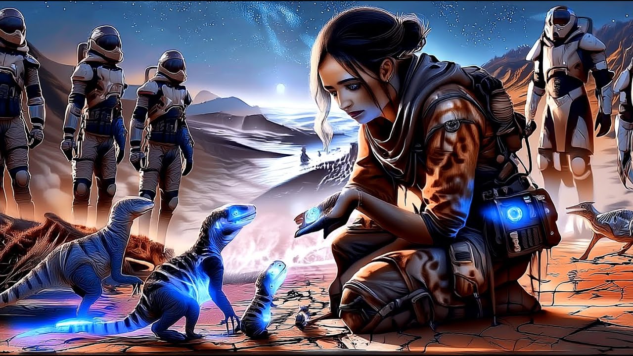 Ни одно существо не успокаивало плазменных ящериц, пока человек не предложил им еду | Sci-Fi HFY ...