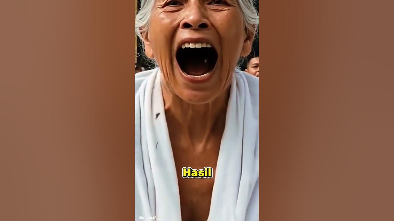NEKAD NAIK HAJI PAKAI UANG H4R4M #shorts