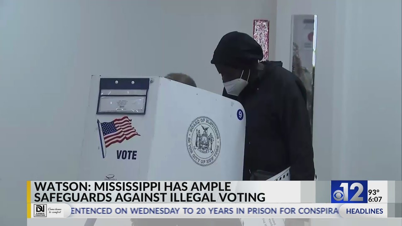 Election officials say Mississippi has safeguards against illegal
