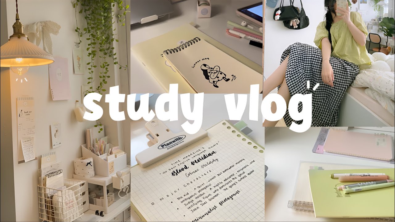 STUDY VLOG | 4:30am, morning productive, studying, haul, motivation ˚ ༘ - YouTube