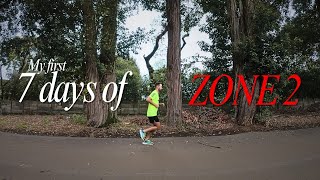 My First Week Of Zone 2 Training - Runningcyclingswimming