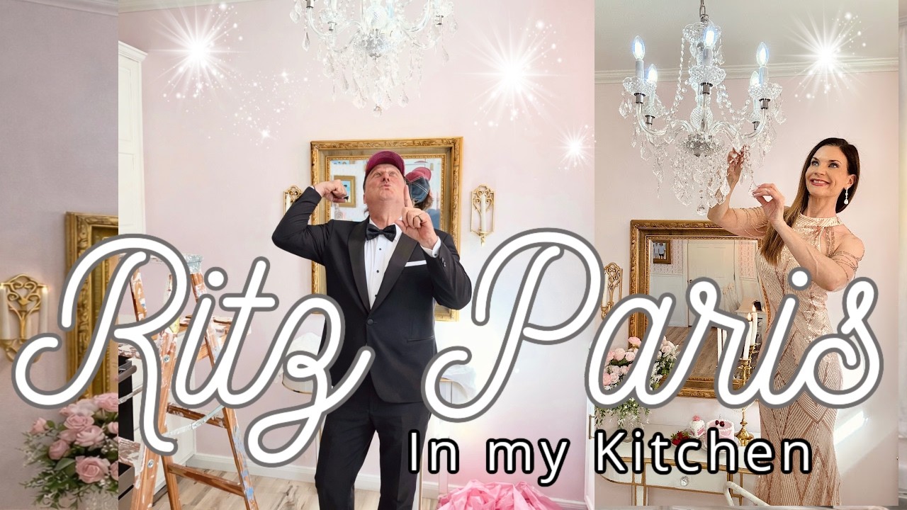 ✨НОВИНКА!! СДЕЛАЙ САМ: RITZ PARIS НА МОЕЙ КУХНЕ~ПРЕОБРАЖЕНИЕ~Часть 5✨🥰 Романтический дом Оливии с...