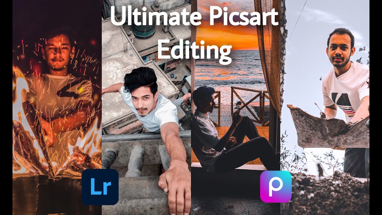 Ultimate Picsart Editing Videos - All In One | Lightroom | Snapseed | Four Marfelous