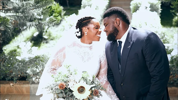 VLOG| OUR WHITE WEDDING IN NIGERIA | Garden+outdoo...