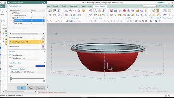 How to make core cavity in nx10