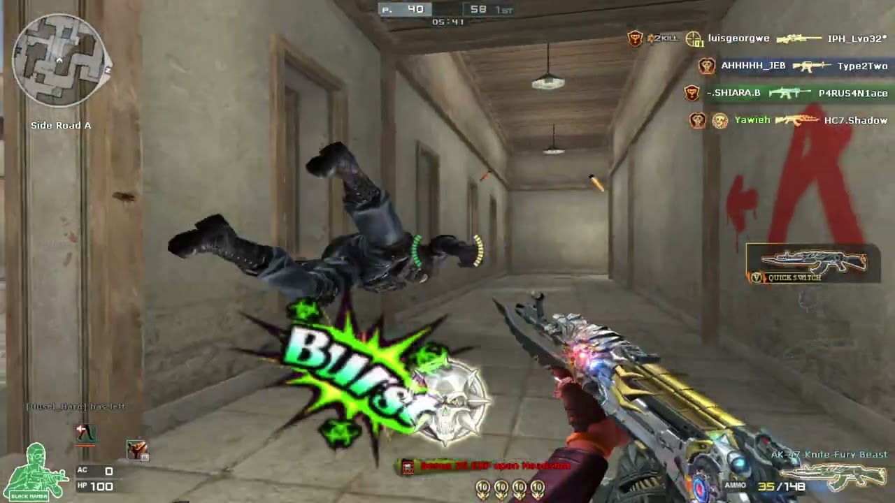 CROSSFIRE PH 3.0 | AK-47-KNIFE-FURY BEAST | FFA BLACKWIDOW GAMEPLAY FREE VIP AUGUST 28 TEMPORARY