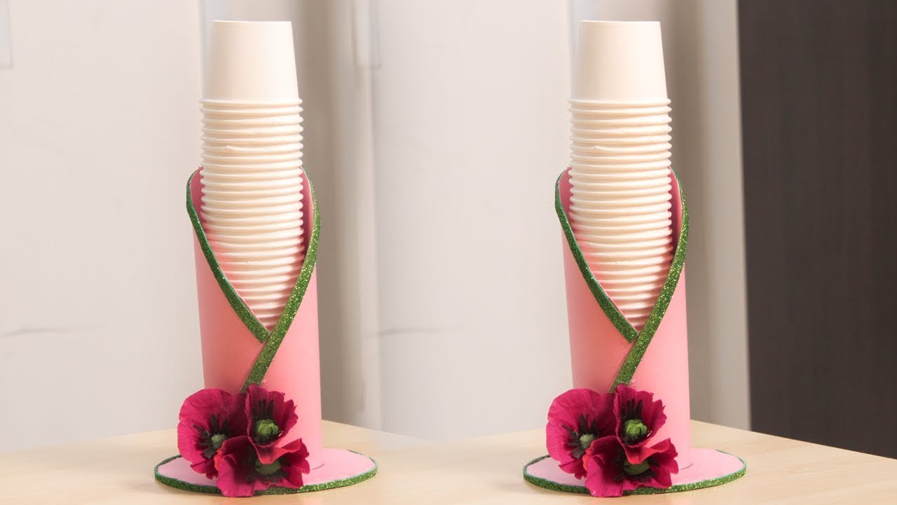 Amazing Paper Cup Crafts Diy Videos Diy Paper Cup Holder Using With amazing-paper-cup-crafts-diy-videos-diy-paper-cup-holder-using-with