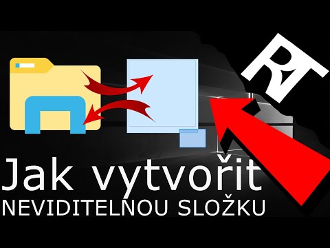 Video: Jak Vytvořit Neviditelnou Složku