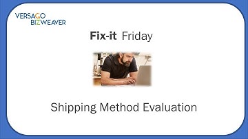 SAP Business One Automated Shipping Method Evaluation - Fix it Friday