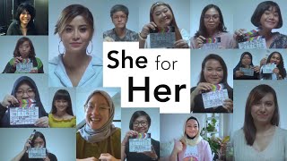 SHE FOR HER - Perempuan Indonesia di Dalam Pandemi